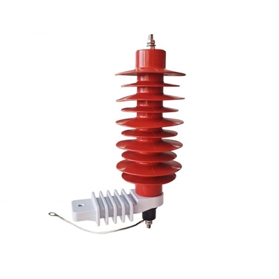 10kA Silicone Rubber Metal Oxide Lightning Polymer 33kv Surge Arrester